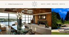 Desktop Screenshot of gwilsonconstruction.com